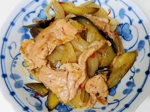 ピリ辛豚野菜炒め